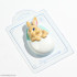 Кролик в скорлупе Форма пластиковая - Для мыла и шоколада