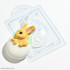 Кролик в скорлупе Форма пластиковая - Для мыла и шоколада