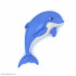Дельфин форма пластиковая - 