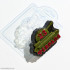 23 февраля танк форма пластиковая by Kolodinskaya - Для мыла и шоколада