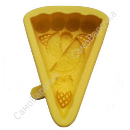 Тортик лимонные дольки форма силиконовая