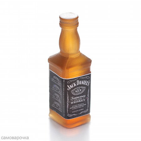Бутылка Виски Jack Daniels Силиконовая форма 3D для мыла Бутылка Виски Jack Daniels Силиконовая форма 3D для мыла
