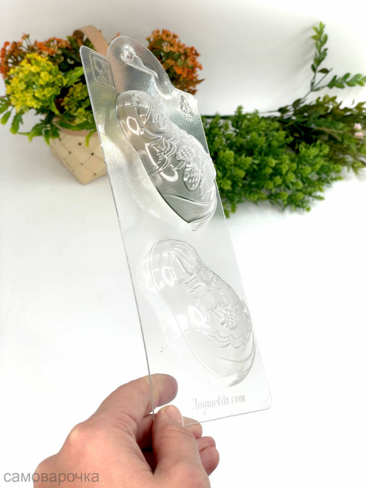 Матрешка форма пластиковая для шоколада - 