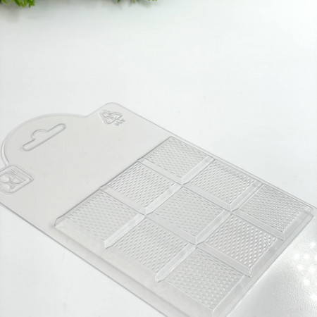 Текстурные квадраты форма пластиковая