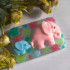 Слоненок с мамой мультяшные, форма для мыла пластиковая - Для мыла и шоколада