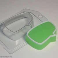 Выноска 2 прямоугольник, форма для мыла пластиковая Выноска 2 прямоугольник, форма для мыла пластиковая