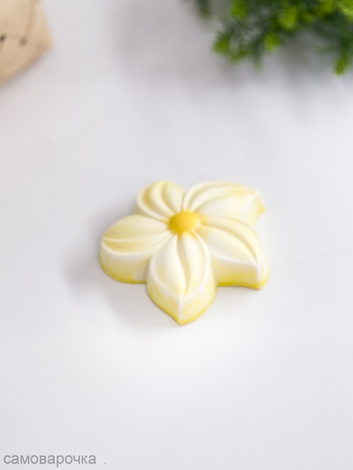 Цветок форма пластиковая для мыла и шоколада - Цветок форма пластиковая для мыла и шоколада -