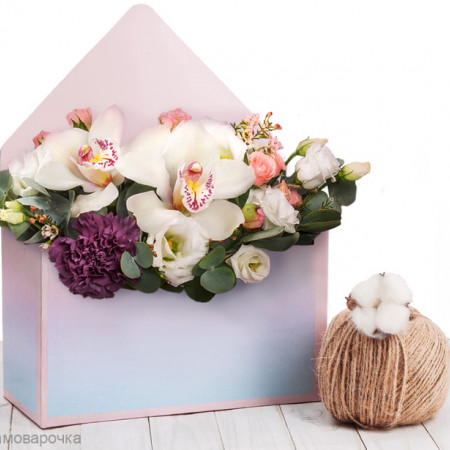 Коробка–письмо «Райский рассвет» 25 × 33 × 10 см Коробка–письмо «Райский рассвет» 25 × 33 × 10 см