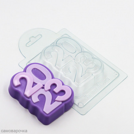 2023 вертикальные цифры форма пластиковая