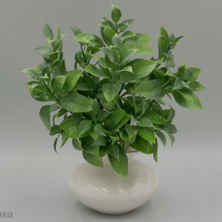 Куст лимонник Мэрил 7 веток зелень искусственная Куст лимонник Мэрил 7 веток зелень искусственная