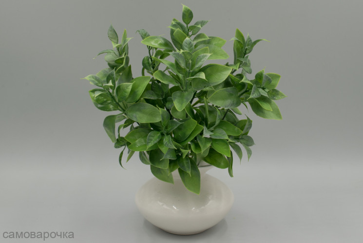 Куст лимонник Мэрил 7 веток зелень искусственная - 