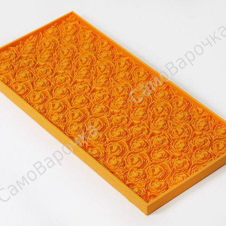 Розы текстурный лист для формы на 1 кг, 9х17,5 см