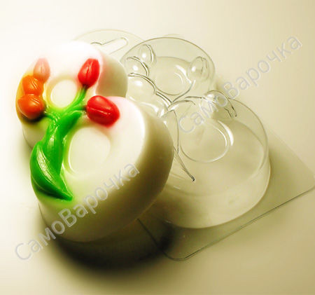 8 марта тюльпаны форма пластиковая