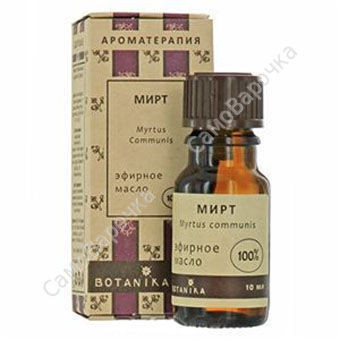 100% эфирное масло мирт ( ботаника)