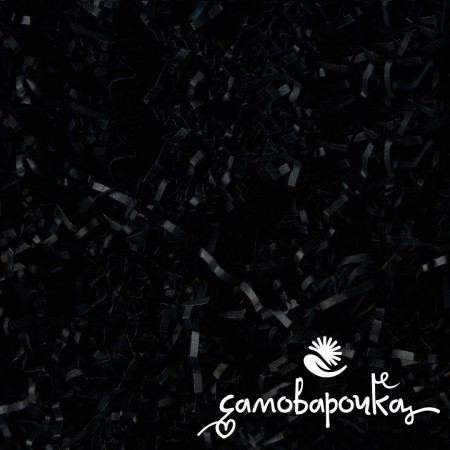 Наполнитель из цветной бумаги черный