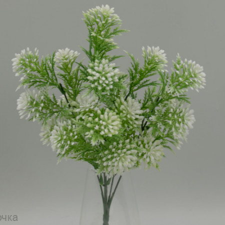 Куст аспарагуса Лэри 5 веток Зелень искусственная Куст аспарагуса Лэри 5 веток Зелень искусственная