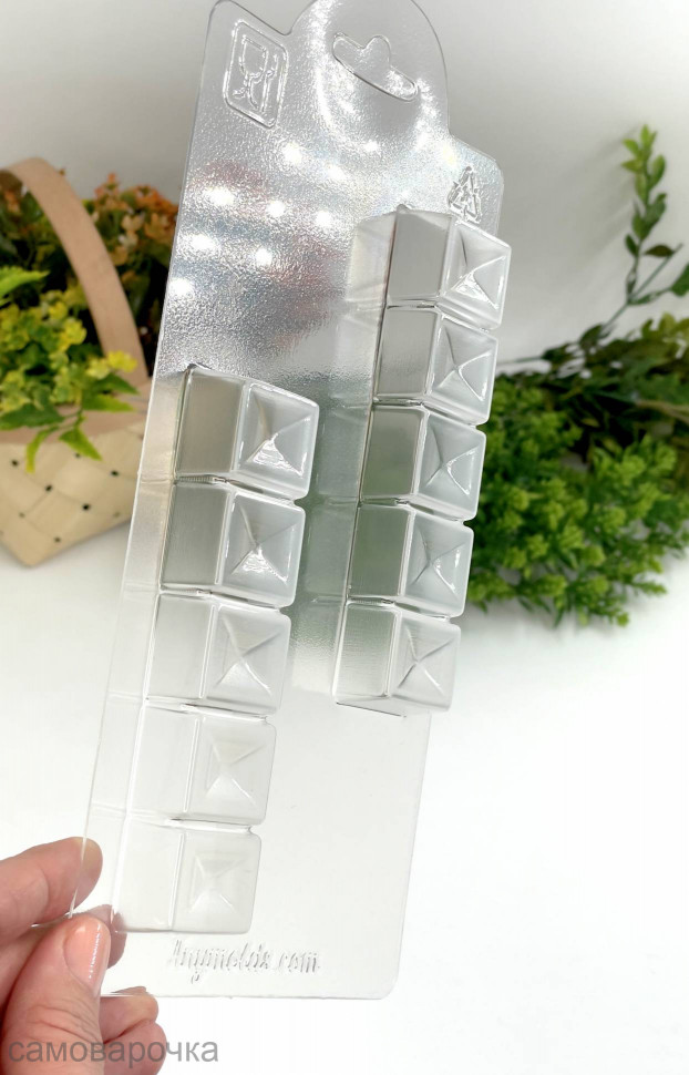 Батончик плиточный форма пластиковая - 