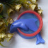 Дельфин в обруче, форма для мыла пластиковая - Для мыла и шоколада