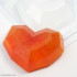 Сердце граненое форма пластиковая Anymolds - Для мыла и шоколада