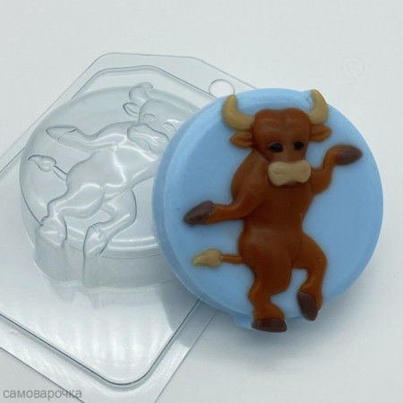 Бык танцует Пластиковая форма