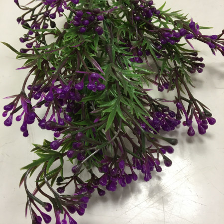 Пастушья сумка цвет фуксия зелень искусственная