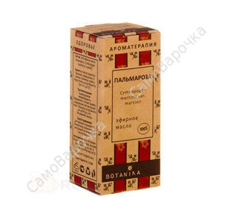 100% эфирное масло пальмароза ( ботаника)
