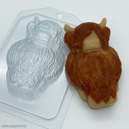 Бык мохнатый Пластиковая форма