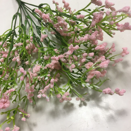 Пастушья сумка розовая зелень искусственная