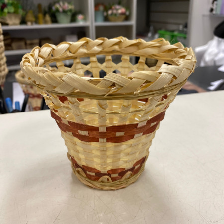 Кашпо стакан бамбук  Кашпо стакан бамбук