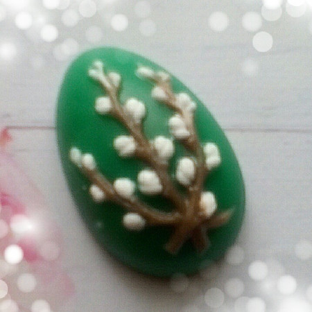 Яйцо верба, форм для мыла пластиковая Яйцо верба, форм для мыла пластиковая