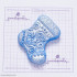 Сапожок ажурный Силиконовая форма 3D - Молд для мыла