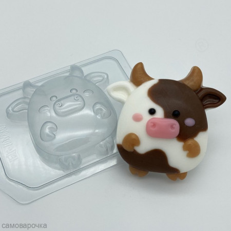 Коровка мультяшная Пластиковая форма