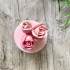 Тройник Розы форма силиконовая 3D - Молд для мыла