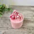 Тройник Розы форма силиконовая 3D - Молд для мыла