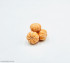 Тройник мандарина очищенного М  форма силиконовая 3D - 