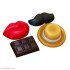 Декор (Усы, Губы, Шоколадка), ​форма для мыла​ пластиковая​ - Для мыла и шоколада