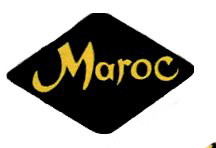 Maroc № 1 наклейка ромб  Maroc № 1 наклейка ромб
