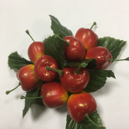 ​​​​​​​​​​​​​​Яблочки наливные  букетные искусственные 