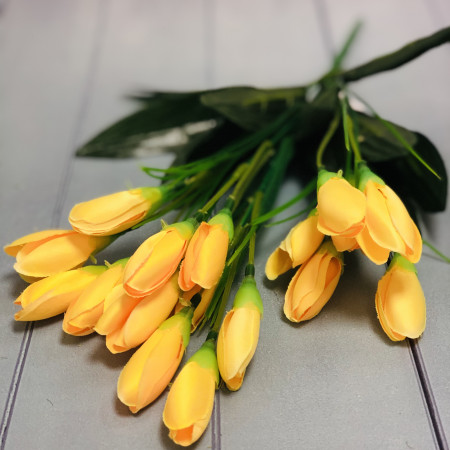 Крокус желтый искусственный