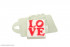 Квадрат LOVE, форма для мыла пластиковая - Для мыла и шоколада