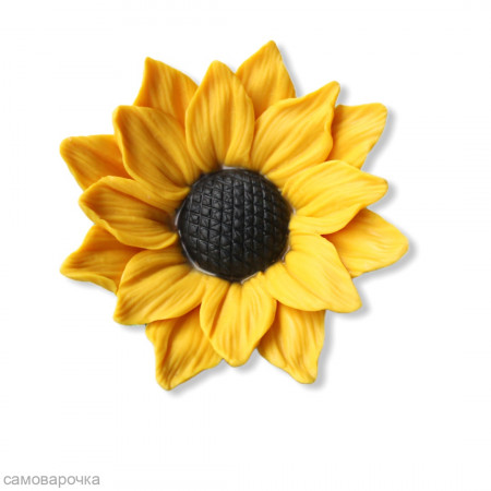 Подсолнух большой Силиконовая форма 3D