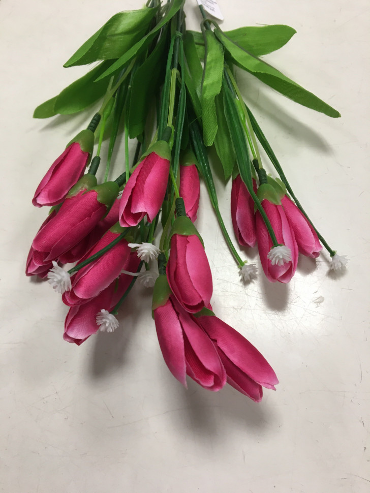 Крокус ярко розовый искусственный - Крокус ярко розовый искусственный -