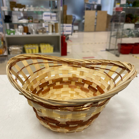 Корзинка Лодочка бамбук 14*18*7 см Корзинка Лодочка бамбук 14*18*7 см