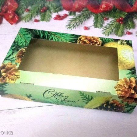 Коробка для мыла Новогодняя 20х12х4см Коробка для мыла Новогодняя 20х12х4см