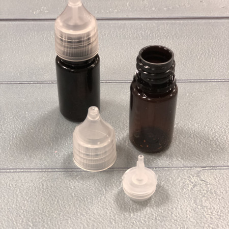 Флакон ПЭТ с крышкой капельницей 10 мл Флакон ПЭТ с крышкой капельницей 10 мл