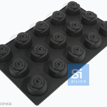 Розочки форма силиконовая  Розочки форма силиконовая
