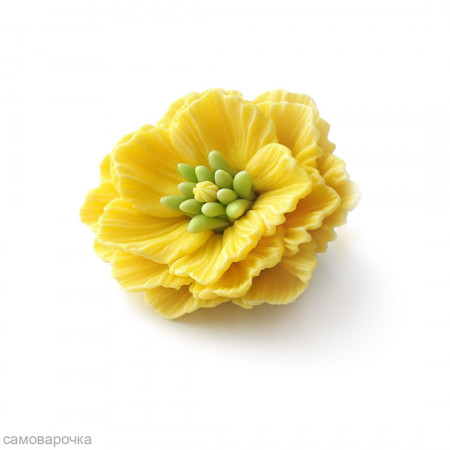 Скабиоза Силиконовая форма 3D*