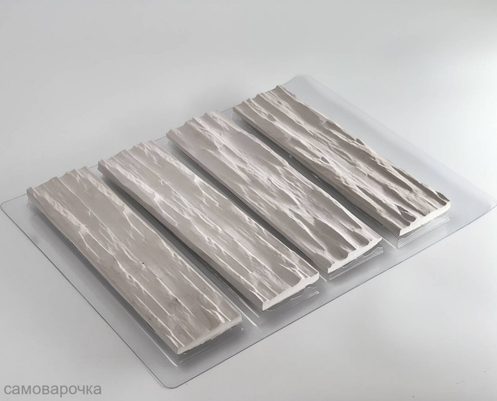 Сланец, форма для декоративного кирпича пластиковая - Сланец, форма для декоративного кирпича пластиковая -