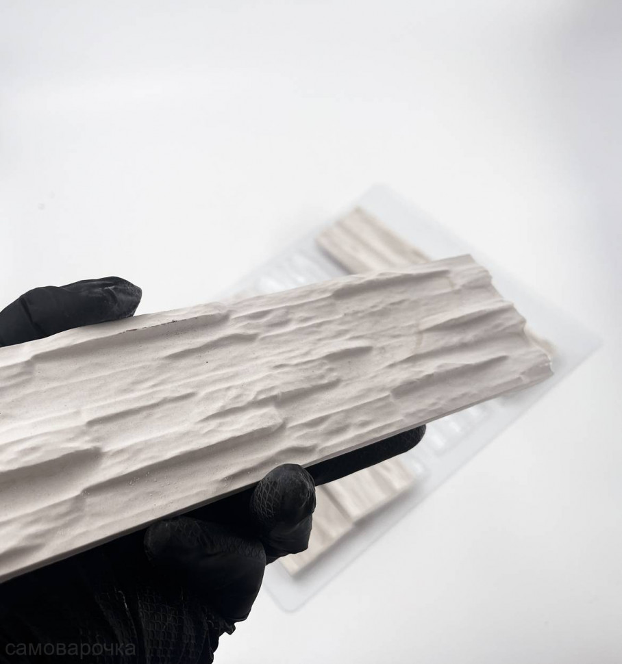 Сланец, форма для декоративного кирпича пластиковая - Сланец, форма для декоративного кирпича пластиковая -