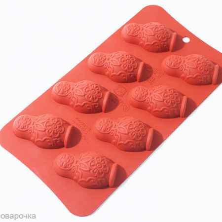 Матрешки мини форма силиконовая  Матрешки мини форма силиконовая